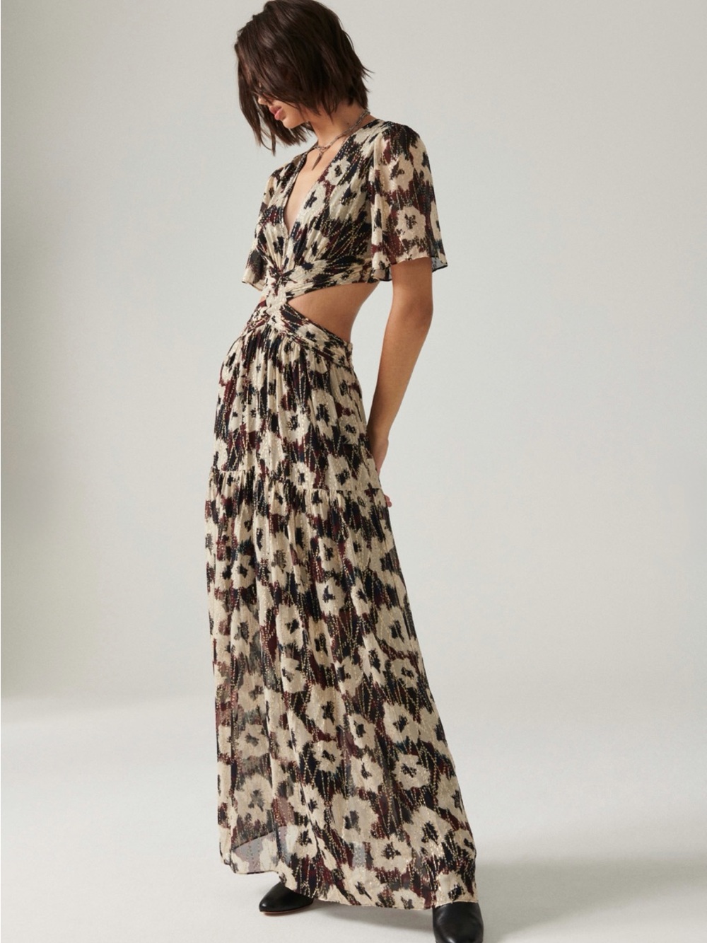 ba&sh | Kandy High-Low* Dress | 3/L/12 - Picture 1 of 15